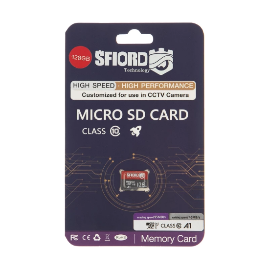 تصویر  کارت حافظه microSDXC اسفیورد مدل Ultra A1 کلاس 10 استاندارد UHS-I سرعت 95MBps ظرفیت 128 گیگابایت