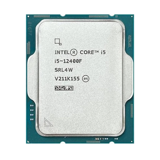 تصویر  پردازنده مرکزی اینتل مدل Core i5 12400F Tray